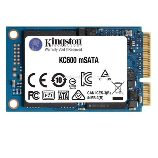 Kingston 512Gb Kc600 Msata 550/500Mb Skc600Ms/512G