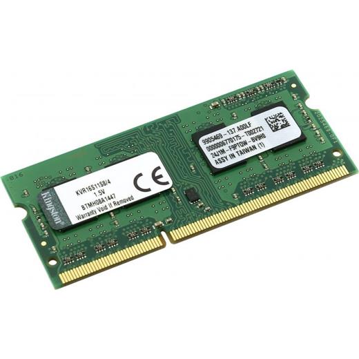 Kingston 4Gb D3 Nb 1600 Kvr16S11S8/4Wp