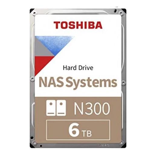 Toshiba 6Tb N300 7200 128Mb 7/24 Nas Hdwg460Uzsva