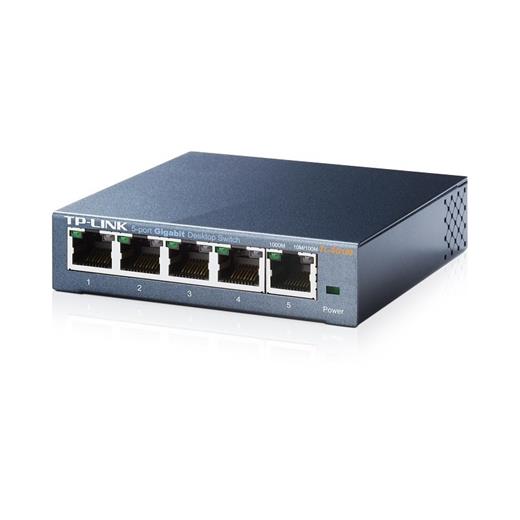 Tp-Link Tl-Sg105 5Port Gigabit Masaüstü Switch