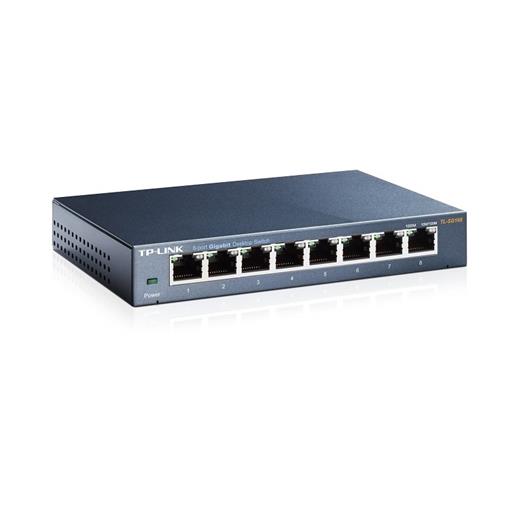 Tp-Link Tl-Sg108 8Port Masaüstü Switch