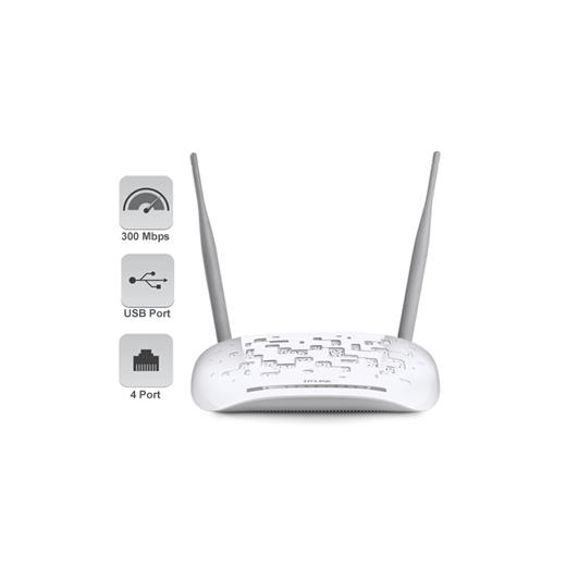 Tp-Link Td-W9970 300M 4P Vdsl/Adsl Modem Router