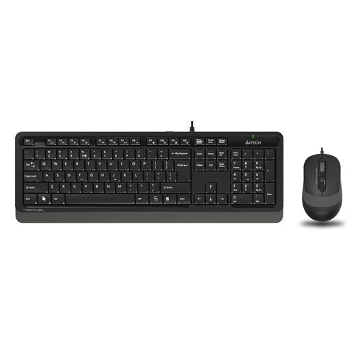 A4-Tech F1010 Gri Usb Klavye Mouse Set - Mm F1010-G